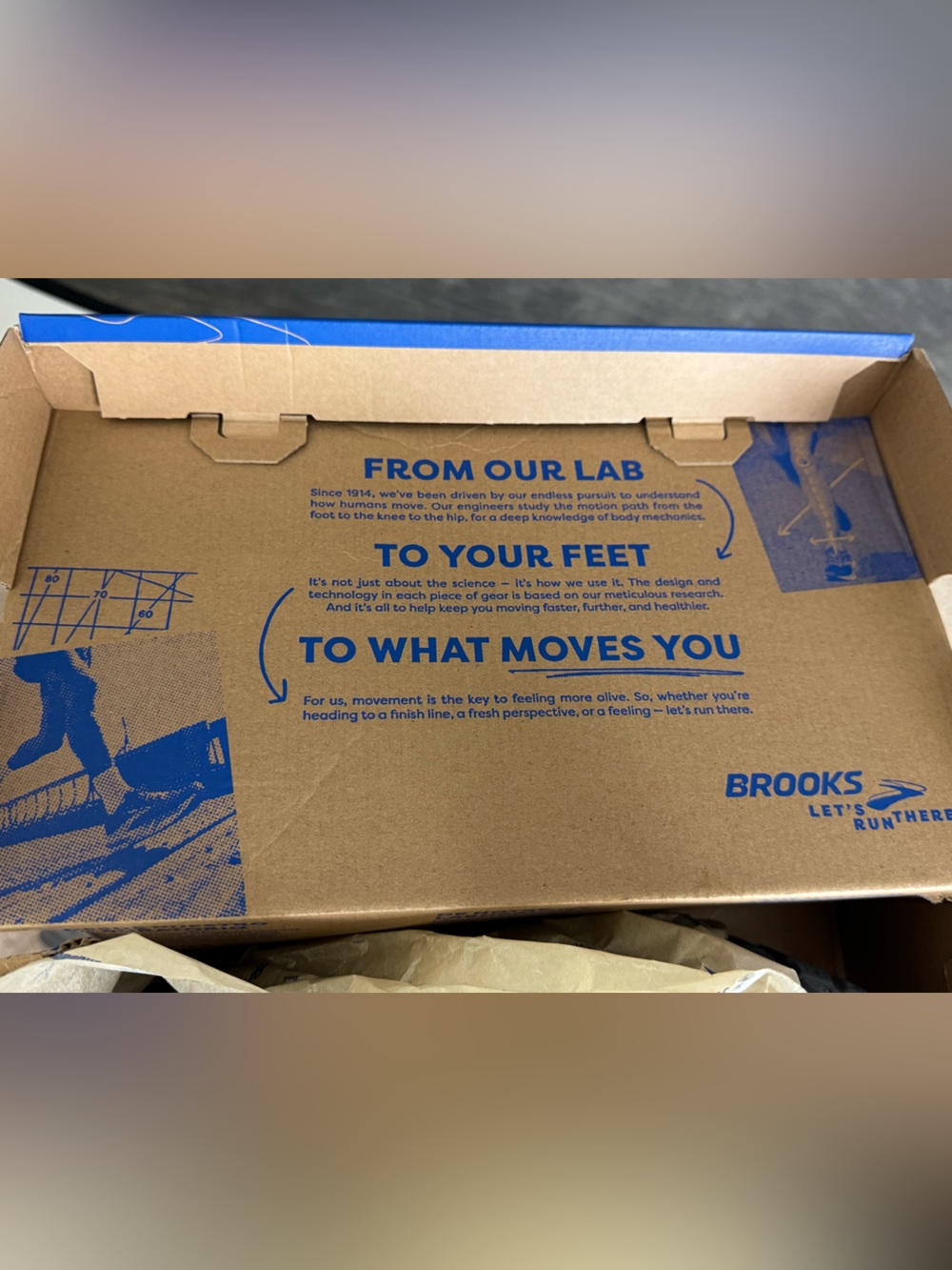 Brooks Ghost 17 Men’s 8.5 D Gray Running Shoes New With Box - Picture 10 of 10